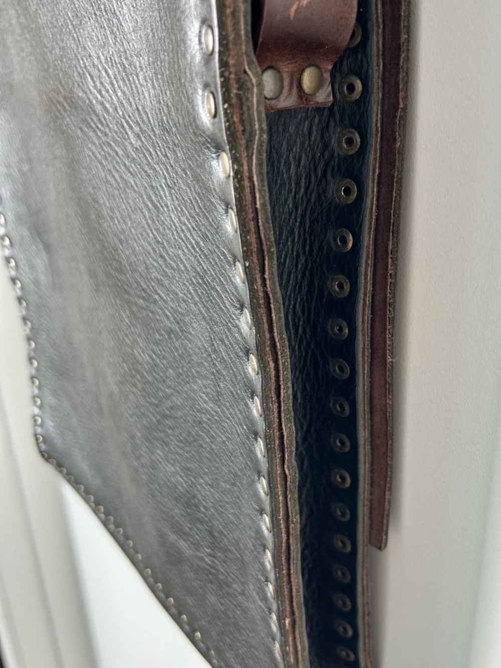 ReBeL designs Unisex Crossbody Messenger Bag Handmade in Brooklyn NY - Picture 9 of 16